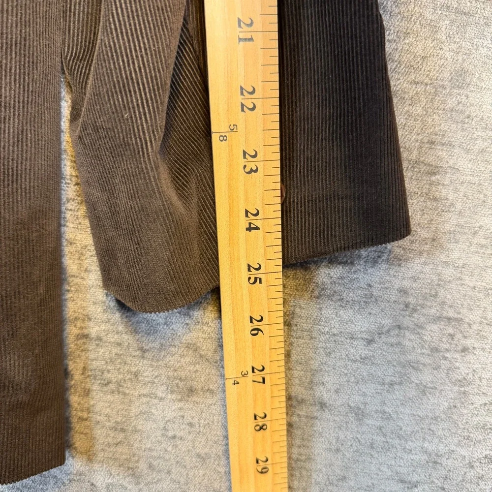 Brooks Brothers 1818 Madison Corduroy Sport Coat 46R Brown Cotton Blazer